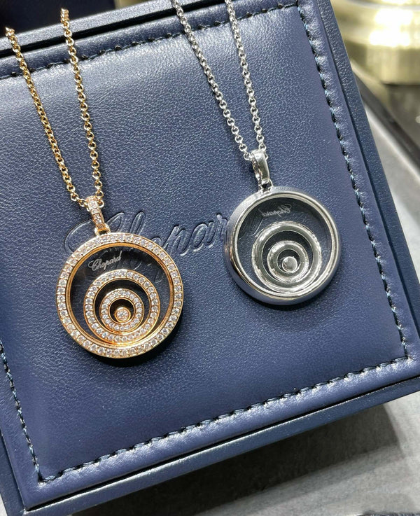 HAPPY SPIRIT DIAMOND PAVED NECKLACE