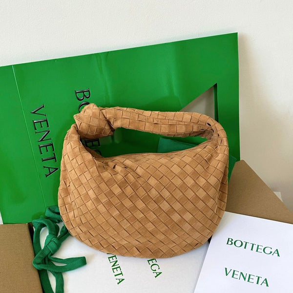 BV TEEN JODIE 36CM PELLE SCAMOSCIATA MARRONE