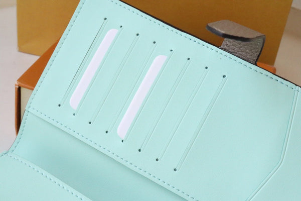 PORTAFOGLIO VERTICALE CAPUCINES GRIGIO