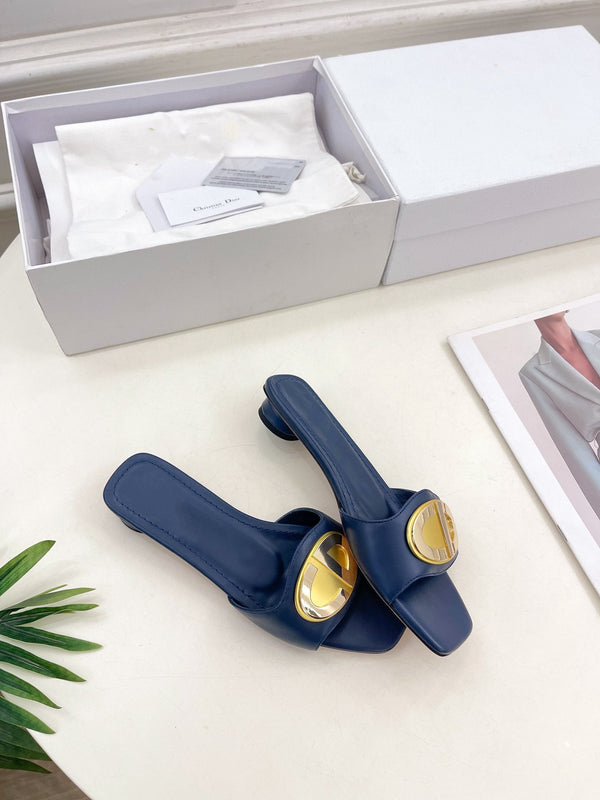 CD FOREVER HEELED 1.5CM BLU