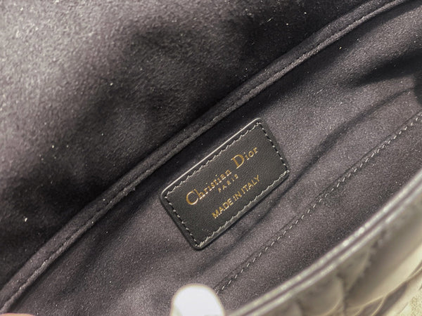 SMALL LADY D-JOY 22 PELLE DI AGNELLO NERA