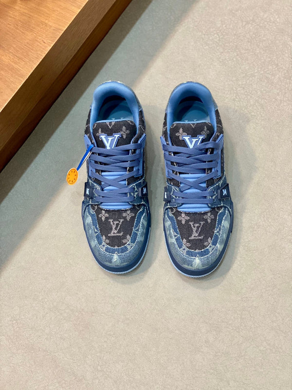 LV TRAINER  DENIM SNEAKER