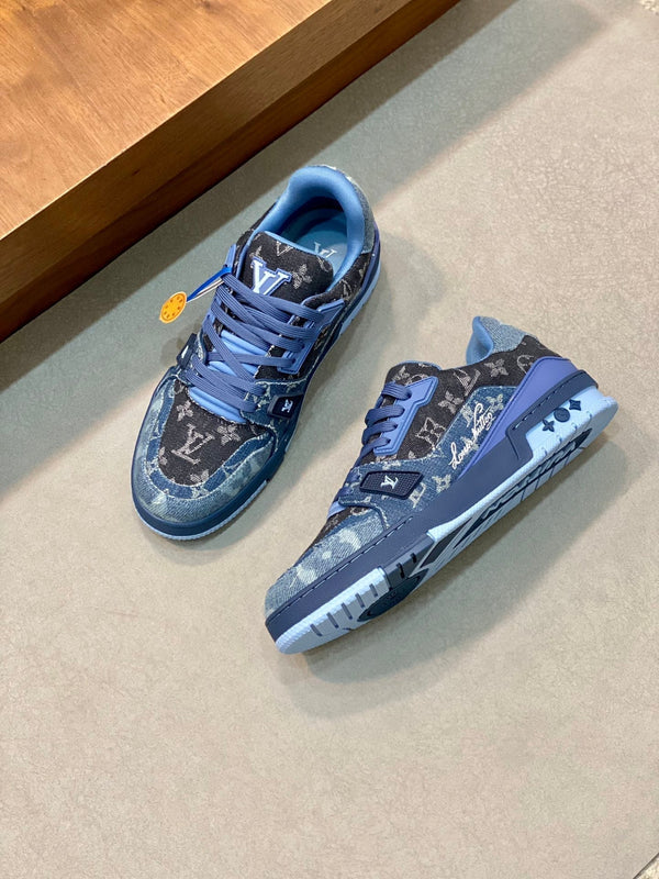 LV TRAINER  DENIM SNEAKER