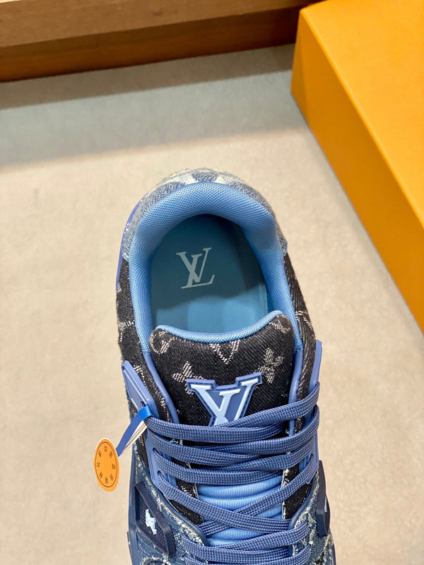 LV TRAINER  DENIM SNEAKER