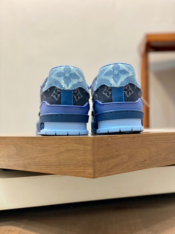 LV TRAINER  DENIM SNEAKER
