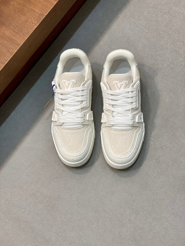 SNEAKER LV TRAINER MONOGRAM BEIGE