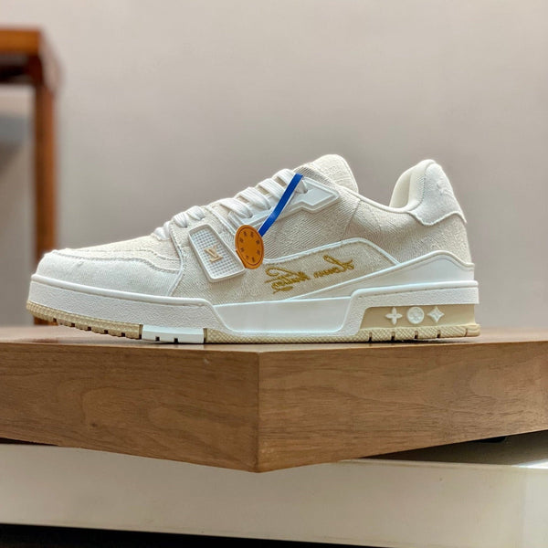 SNEAKER LV TRAINER MONOGRAM BEIGE
