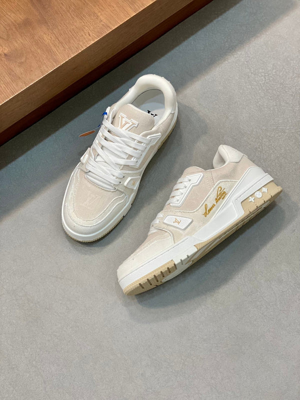 SNEAKER LV TRAINER MONOGRAM BEIGE