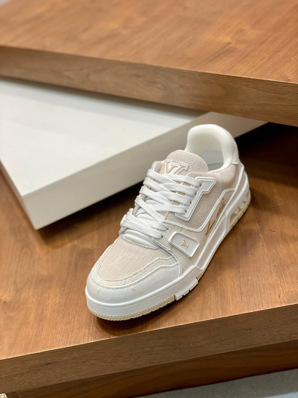 SNEAKER LV TRAINER MONOGRAM BEIGE