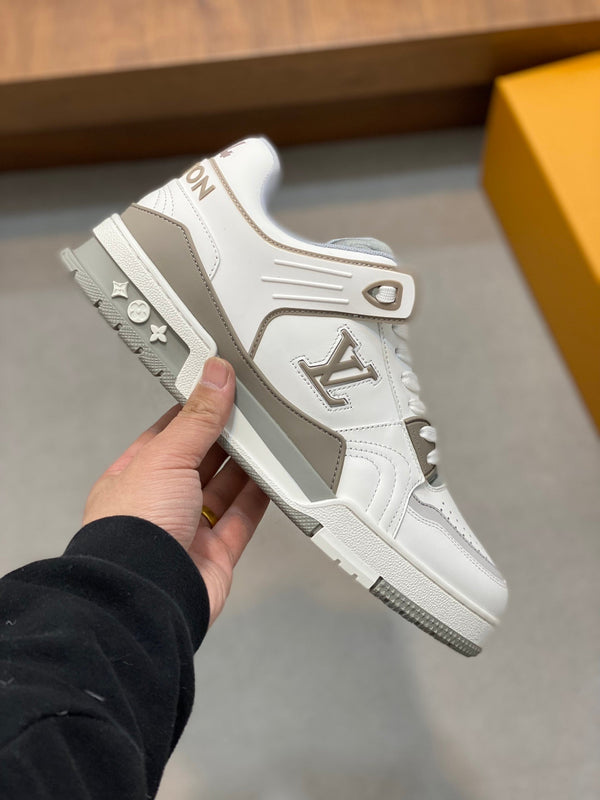 LV TRAINER  GREY WHITE SNEAKER