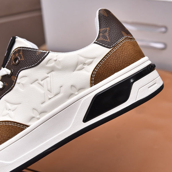 LV RIVOLI SNEAKER BIANCO MARRONE