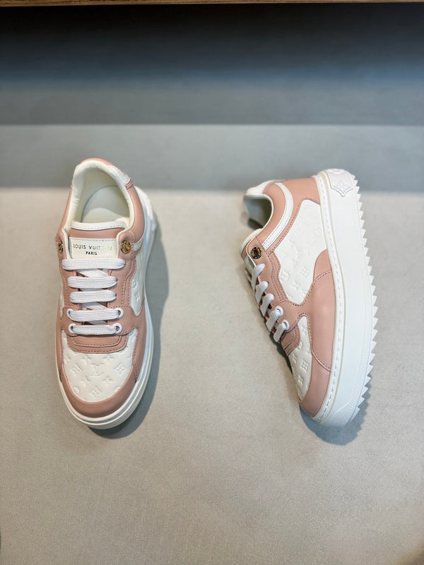LV TIME OUT SNEAKER PINK