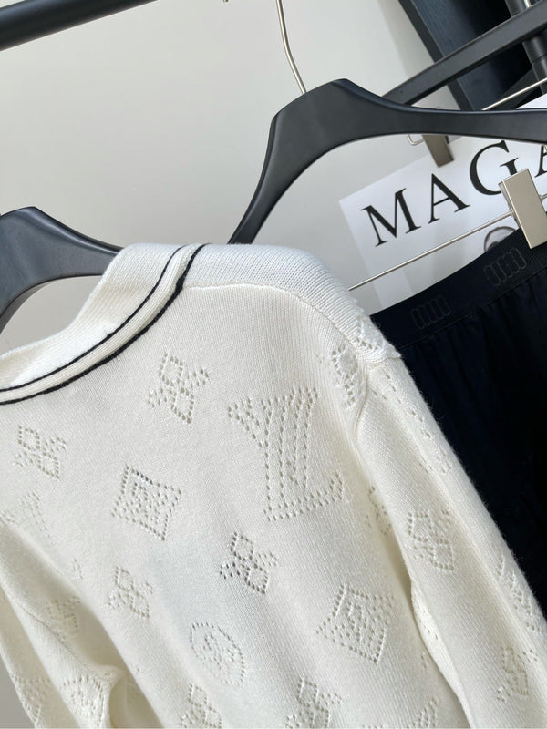 LV 25 Sailboat Cardigan Knitted Cashmere 285758