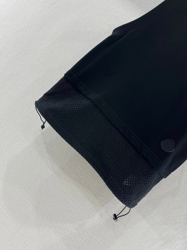 Moncle 25 Mest Vest High Waist Skirt Set Black Cotton 248974