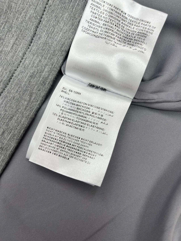 Moncle Hat-Printed Logo-Embellished Dress Gray Viscose 252314