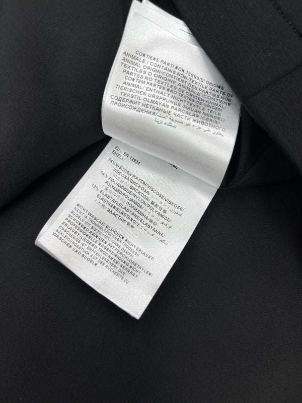 Moncle Hat-Printed Logo-Embellished Dress Black Viscose 252315