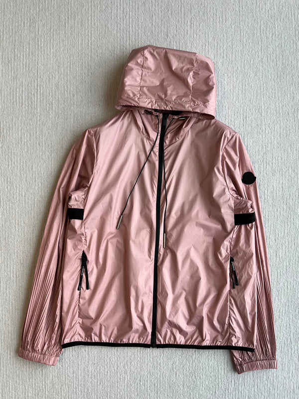Moncle 25 Sun-Proof and Windproof Jacket Flesh Pink Nylon 269693