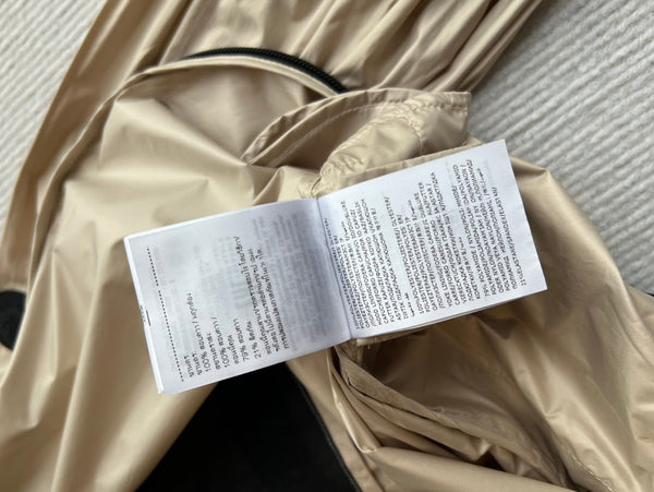 Moncle 25 Sun-Proof and Windproof Jacket Coffee Nylon 269694