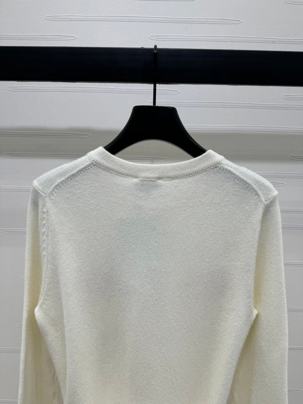 CHANEL DOUBLE-POCKET KNIT LONG SLEEVE CARDIGAN STYLE 289