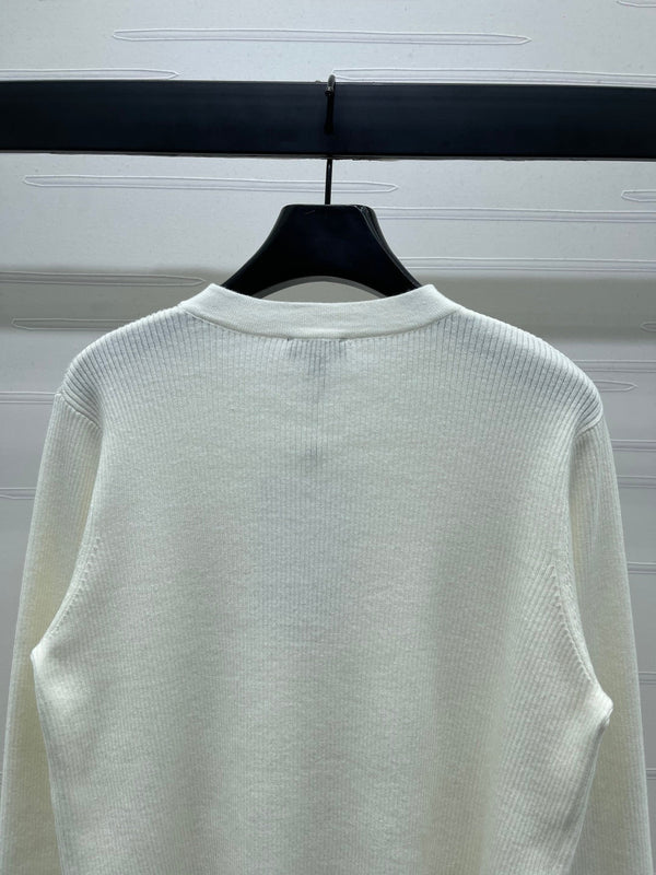 CHANEL WOOL LONG SLEEVE CARDIGAN STYLE 283