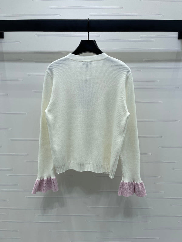 CHANEL WOOL LONG SLEEVE CARDIGAN STYLE 283