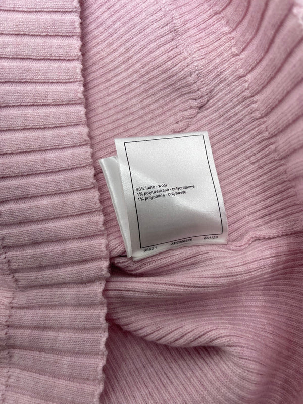 CHANEL WOOL LONG SLEEVE CARDIGAN STYLE 282