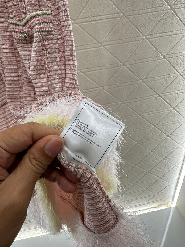 CHANEL KNIT CASHMERE VEST DRESS STYLE 279