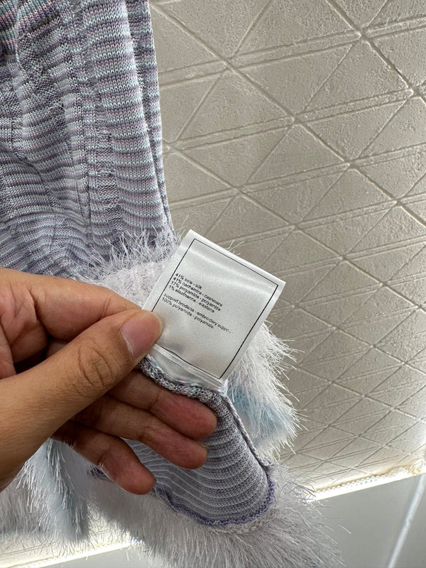 CHANEL KNIT CASHMERE SHORT SLEEVE DRESS STYLE 278