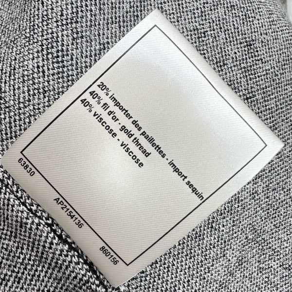 CHANEL KNIT SEQUIN SHORT SLEEVE DRESS STYLE 275