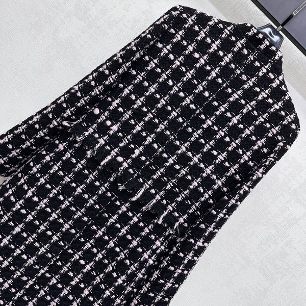 CHANEL WOOL LONG DRESS COAT STYLE 267