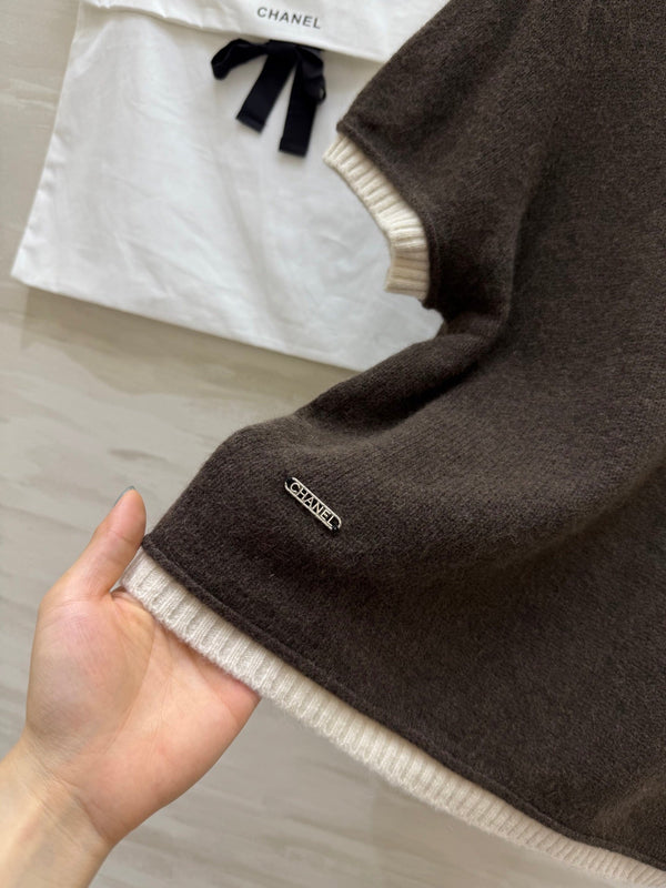 TOP A MANICHE CORTE CHANEL MOD. 263