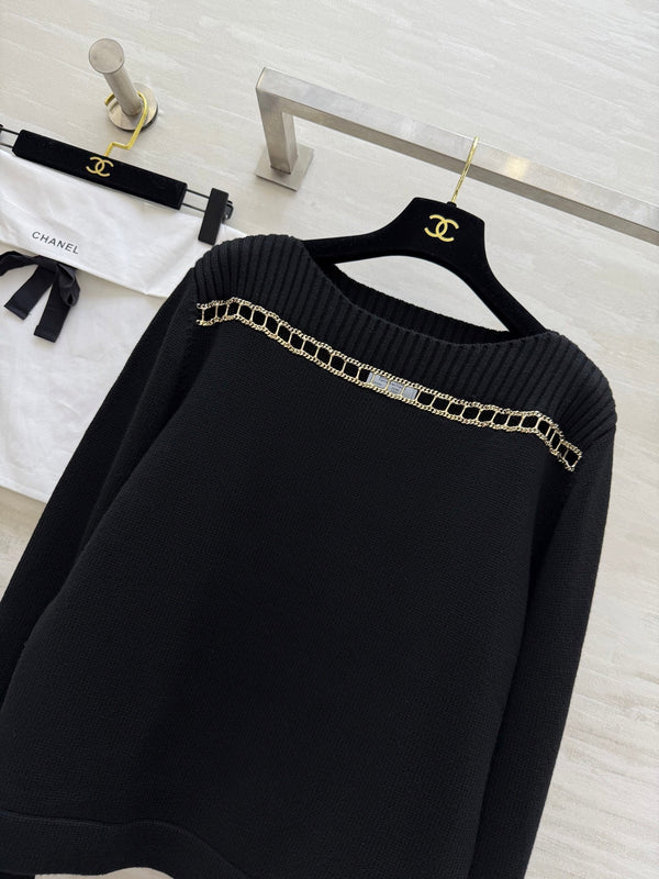 CHANEL CASHMERE SWEATER STYLE 261