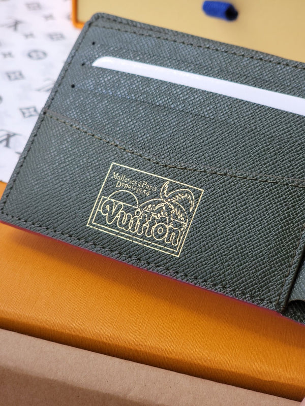 LV Slender Wallet 11cm Pink Monogram Canvas 261853