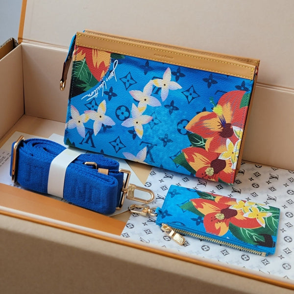 LV Gaston Wallet Monogram Surfin' Canvas 261859