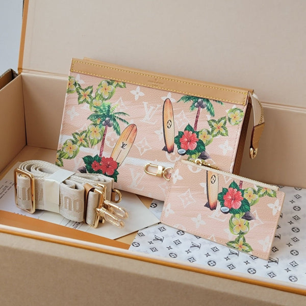 LV Gaston Wallet Monogram Surfin' Canvas M83466