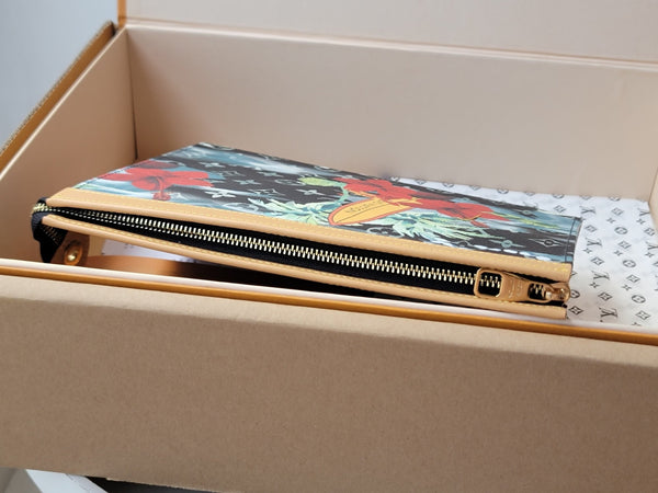 LV Pochette Voyage Clutch Handbag Monogram Canvas 261865