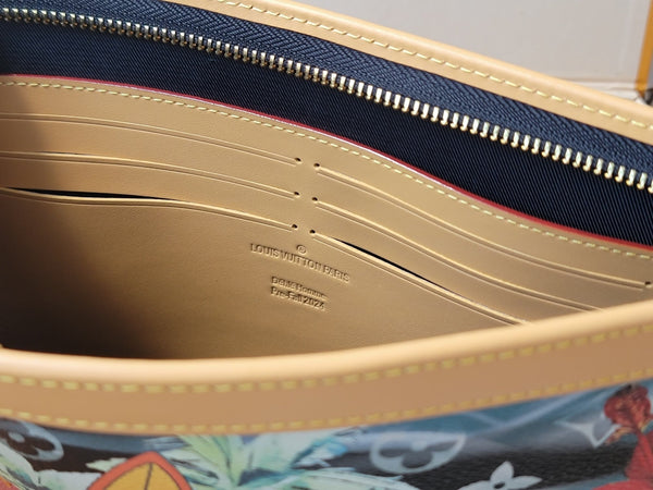 LV Pochette Voyage Clutch Handbag Monogram Canvas 261865