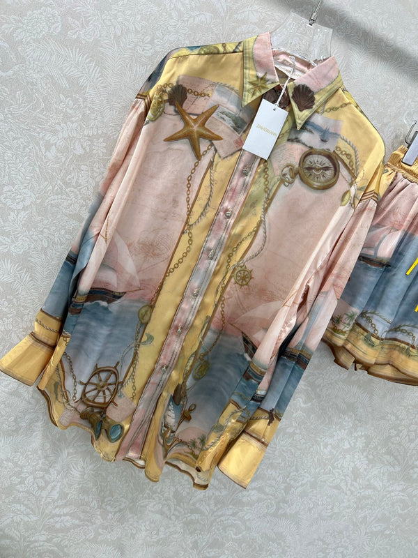 Zimmermann 25 Top and Shorts Set 366