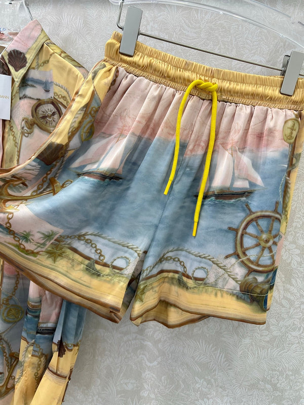 Zimmermann 25 Top and Shorts Set 366