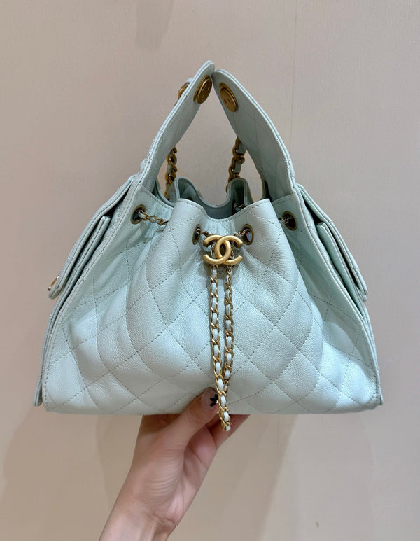 CC 25S Hobo Bag 30 Mint Green Calfskin