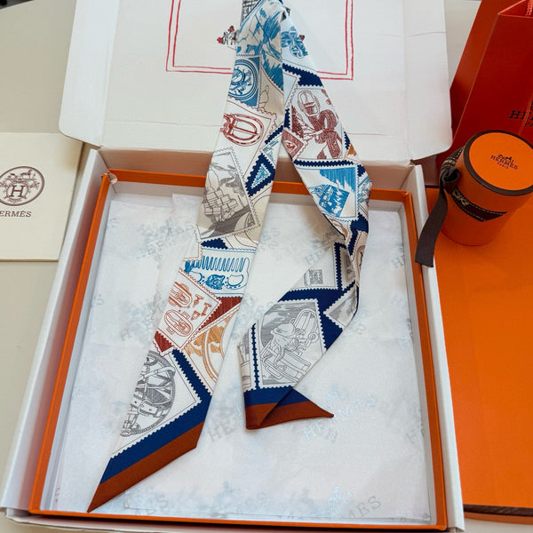 HM Twilly Small Silk Scarf 825656