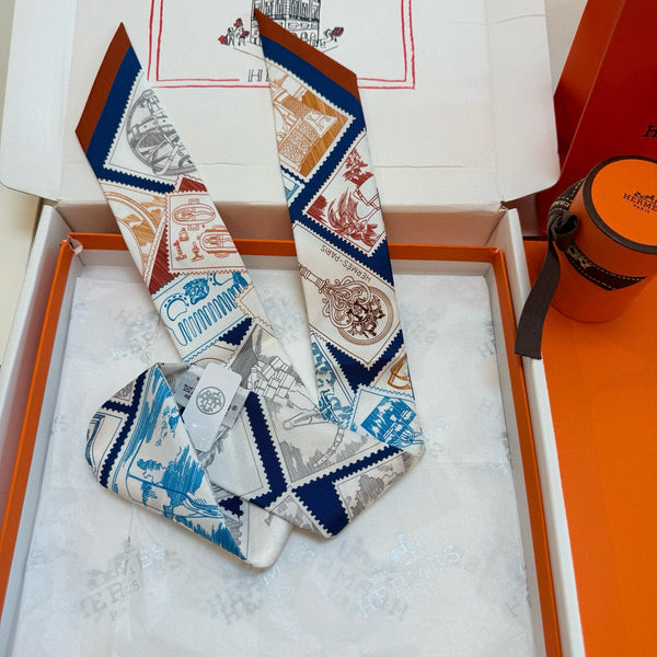 HM Twilly Small Silk Scarf 825656