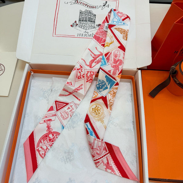 HM Twilly Small Silk Scarf 825655