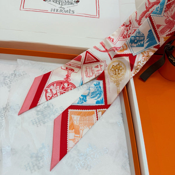 HM Twilly Small Silk Scarf 825655