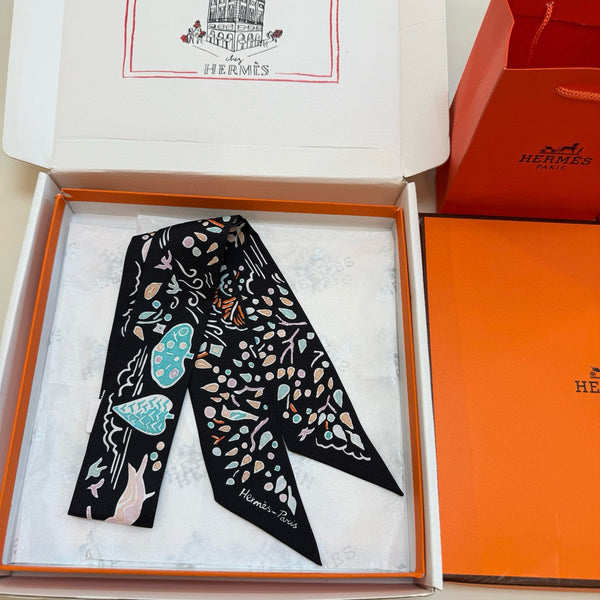 HM Twilly Small Silk Scarf 825653