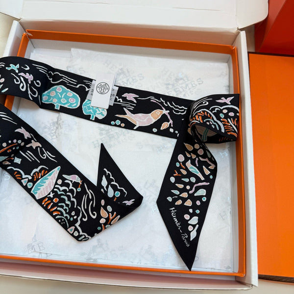 HM Twilly Small Silk Scarf 825653