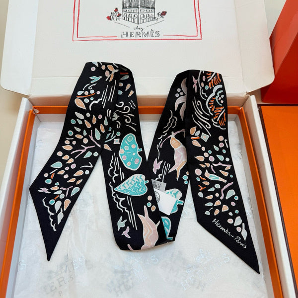 HM Twilly Small Silk Scarf 825653