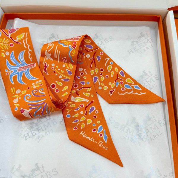 HM Twilly Small Silk Scarf 825652