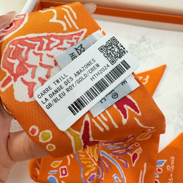 HM Twilly Small Silk Scarf 825652