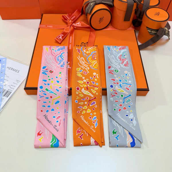 HM Twilly Small Silk Scarf 825649